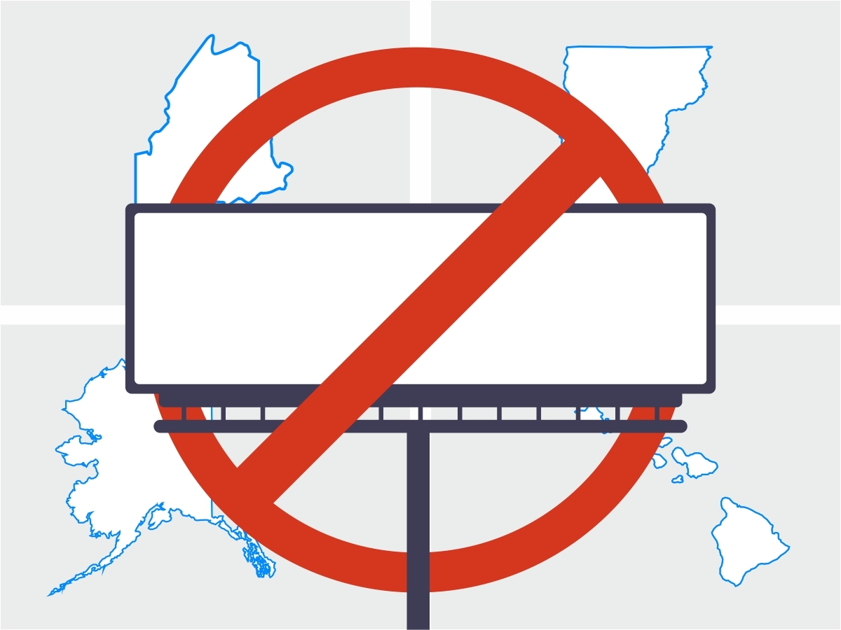 Which States Ban Billboards?